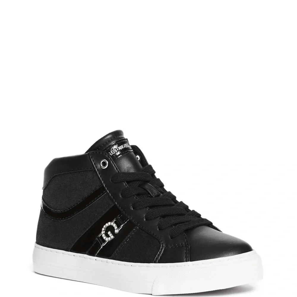 New G by GUESS Gettie Glitter Sneakers SZ 9